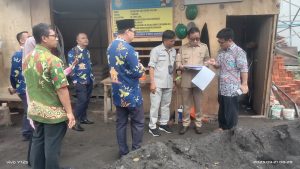 Bupati Dan Wakil Bupati Kepahiang tinjau kegiatan Kontruksi TA.2023