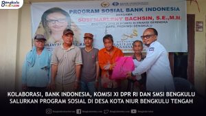 Kolaborasi SMSI Bengkulu Bersama BANK Indonesia, 350 Paket Program Sosial Disalurkan