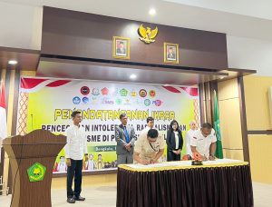 Sinergitas, SMSI Teken Ikrar Pencegahan Intoleransi, Radikalisme dan Terorisme di Bengkulu