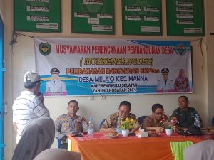 Desa Mela’o Adakan MUSRENBANG DESA Untuk Tahun 2024