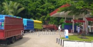 Sopir Ekpedisi Mengamuk Pengisian Solar di SPBU Atinggola Pilih Kasih