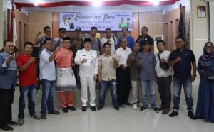 PJ Bupati Merangin Jalin Silaturahmi Bersama Insan Pers dan LSM