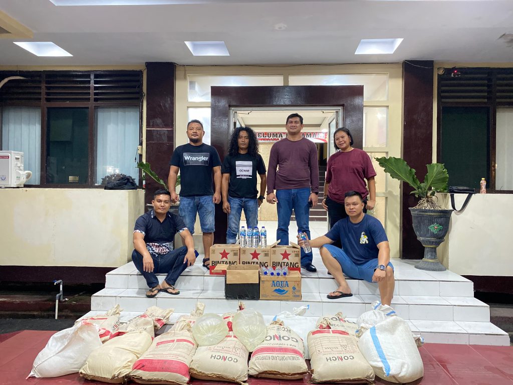 Ratusan Miras Jenis Cap Tikus diamankan Team Rajawali Polresta Gorontalo Kota