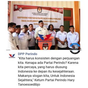 DPD || PERINDO BOALEMOTarget Kursi Pimpinan DPRD pada tanggal 14 Februari 2024