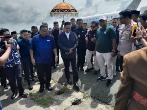Euforia Relawan Anies Gorontalo Sambut Capres No urut 01