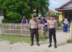 Jamin Kamtibmas Jelang Pemilu 2024 , Personel Polresta Gorontalo Kota Amankan 18 Titik Lokasi Kampanye