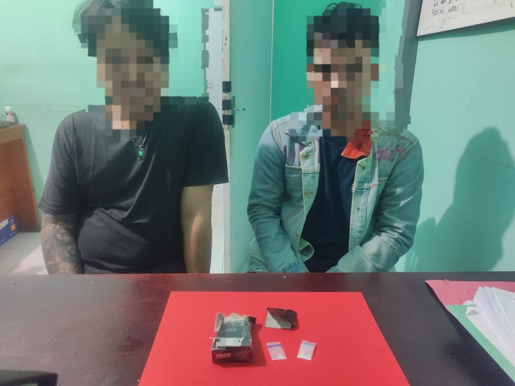 Miliki Sabu, Dua lelaki Diamankan Opsnal Narkoba Polresta Gorontalo Kota