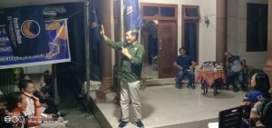 Calon Legislatif DPRD Kota,Partai NasDem,Mecky Wurangian MSA Temui Kelompok Nelayan Karang Ria.