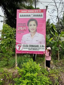 Jelang Masa Tenang, Elisa Ermasari Pamit Mohon Doa Dan Dukungan Masyarakat Bengkulu