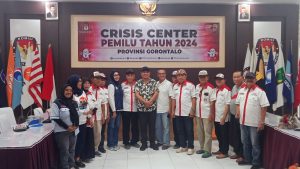 Relawan ANIES Gorontalo datangi KPU Provinsi Gorontalo. Ada apa ya?