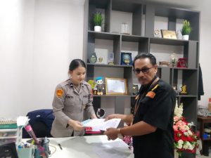 LSM INAKOR Laporkan Dugaan Tipikor Pada Pembangunan Bendungan BWS Sulawesi I Ke Polda Sulut.