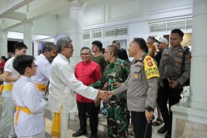 Pastikan Perayaan Imlek Aman, Polresta Gorontalo Turunkan 60 Personil Lakukan Pengamanan Pawai Cap Go Meh