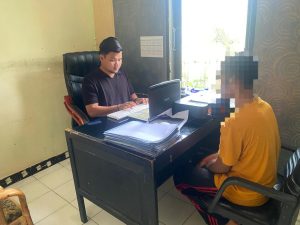 Gasak HP Teman Saat Tertidur, Team Rajawali Amankan Seorang Residivis
