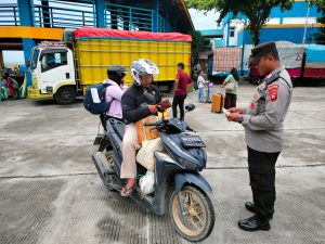 Polsek KPG Perketat Pengawasan di Pelabuhan Penyeberangan Jelang Bulan Suci Ramadhan