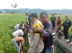 Gabungan Polresta Gorontalo Kota Dan Polsek Kota Tengah Olah TKP Penemuan Mayat