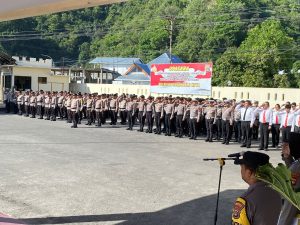 Polresta Gorontalo Kota Gelar Upacara Hari Kesadaran Nasional 2024