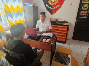Tindak Lanjuti Laporan Masyarakat, Polsek Kota Utara Amankan Remaja Yang Edarkan Uang Palsu