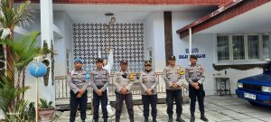 Polresta Gorontalo Kota Turunkan 109 Personel Pengamanan Jumat Agung dan Paskah di Gereja