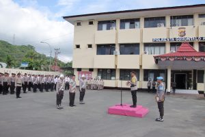 Bripda Supriyanto Dipecat (PTDH), Ini pesan Kombespol Dr. Ade Permana, S.I.K.,MH Kepada Seluruh Personil Polresta Gorontalo Kota