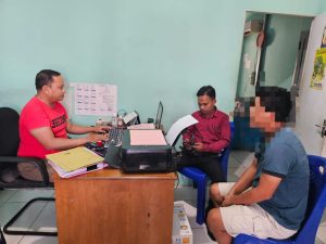 Tertangkap Tangan Bawa Ganja, Oknum Honorer Diamankan Sat Narkoba Polresta Gorontalo Kota