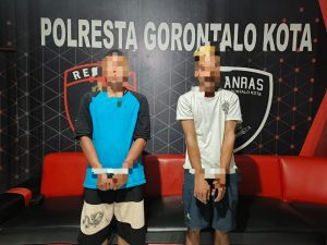 Team Rajawali Polresta Gorontalo Kota Ungkap Kasus Curanmor, Dua Pelaku Diamankan