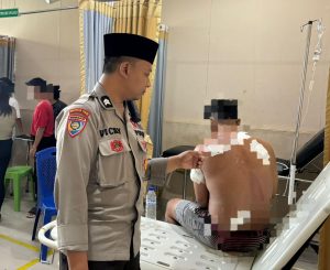 Polsek Kota Timur Lakukan Olah Tkp Penganiayaan Dengan Sajam Di Tamalate