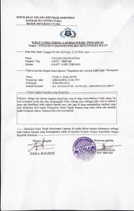 Gegara Tak Pakai Helm,Piket Polres Minut “Diduga” Tegur Tamu Dengan Kasar.