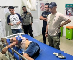 Penganiayaan Dengan Sajam Kembali Terjadi Di Eks Terminal Andalas, Polresta Gorontalo Kota Lakukan Olah TKP