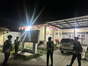 Pasca Pleno Perhitungan suara Pilkada 2024,Polresta Gorontalo Kota Tingkatkan Patroli