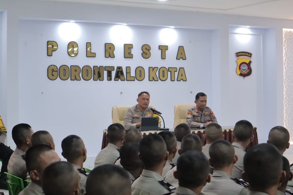 Penutupan Latihan Kerja, ini pesan Kapolresta Gorontalo Kota pada 107 siswa Siswa SPN Batudaa