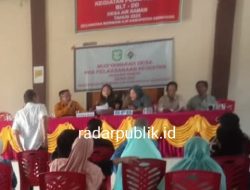 Musdes Pra Pelaksanaan Kegiatan di Desa Air Raman