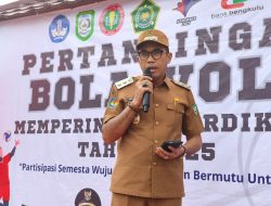 Wabup Kepahiang Buka Turnamen Voli Hardiknas 2025