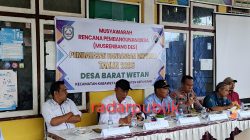 Musyawarah Rencana Pembangunan Desa di Barat Wetan