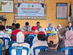 Musyawarah Penetapan RKPDes 2026 di Talang Karet