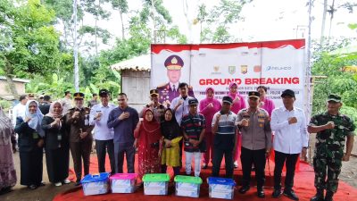 Resmikan Bantuan Program Bedah Rumah, Ini Harapan Kapolda Bengkulu