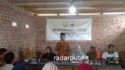 Kades Sosokan Cinta Mandi Gelar Rembuk Stunting dan Musdes