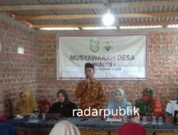 Kades Sosokan Cinta Mandi Gelar Rembuk Stunting dan Musdes