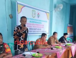 Desa Nanti Agung Gelar Musyawarah RKPDes 2026