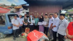 Bupati Kepahiang Tinjau Lokasi Kebakaran dan Berikan Bantuan Sosial kepada Korban
