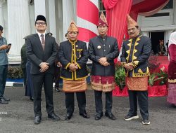 Kadinsos Kepahiang hadiri Upacara HUT Provinsi Bengkulu ke-57 di Kepahiang