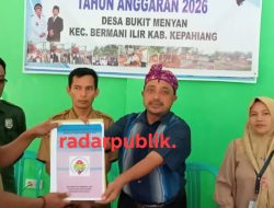 Pemdes Bukit Menyan Gelar Musyawarah Desa