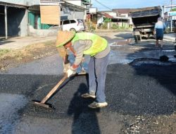 Jalan Berlubang, PUPR kepahiang Respon Keluhan Warga