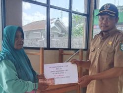 Pemdes Sidorejo Cairkan BLT DD Untuk 4 Bulan, Ini rinciannya